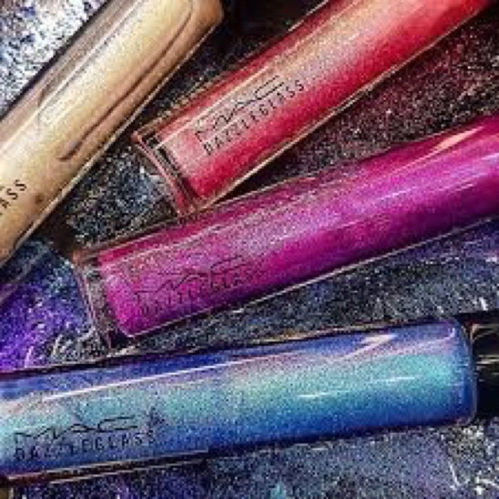 VHTF: Mac ★ Crystalline Dazzleglass Gloss Lippy ★ Comet Blue ★ Sheer High Shine - Picture 13 of 16